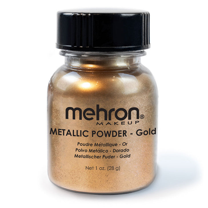 Mehron Metallic Powder - GOLD 28g