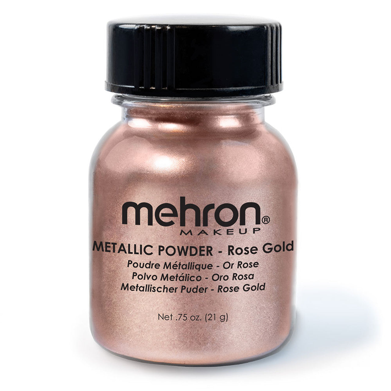 Mehron Metallic Powder - ROSE GOLD 28g