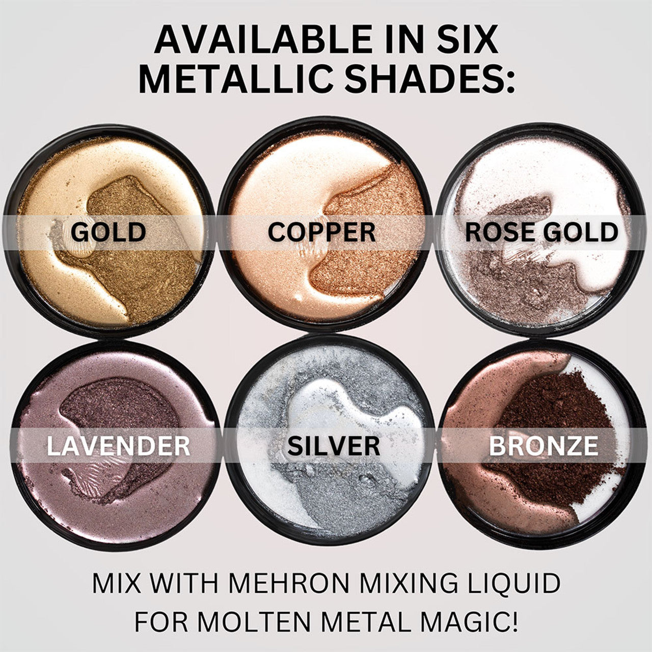 Mehron Metallic Powder - COPPER 28g