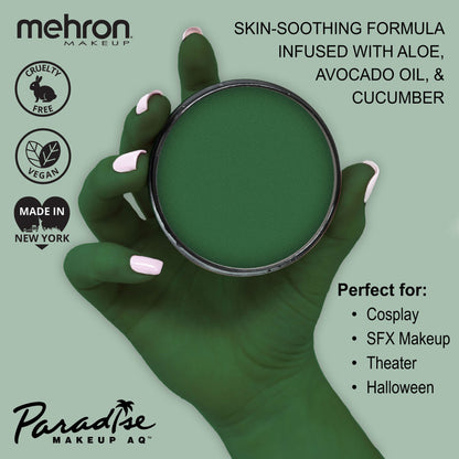 Mehron Paradise Dark Green 800DGR
