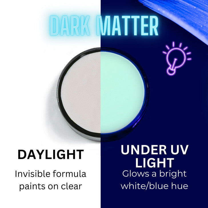 Mehron Paradise Dark Matter (Neon Clear/Blue) 800DM