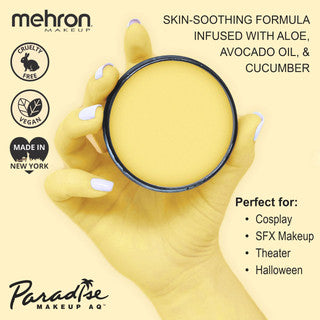 Mehron Paradise PASTEL YELLOW 800PY 56g