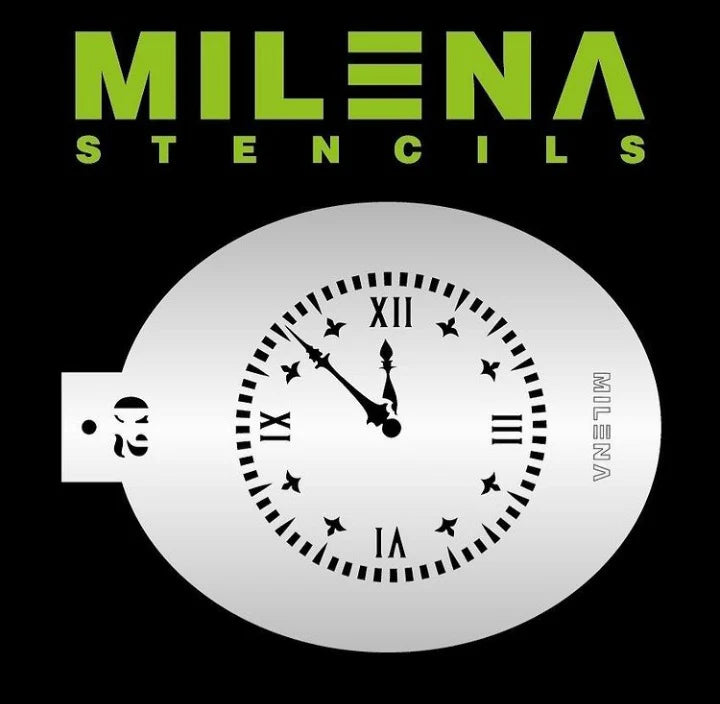 Milena Stencils - C2 Large Clock