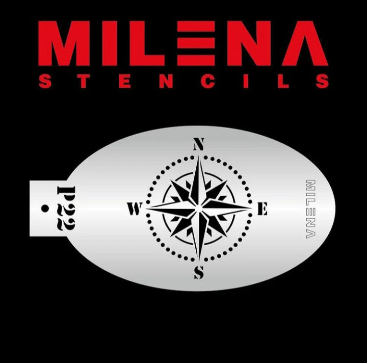 Milena Stencils - P22 Compass