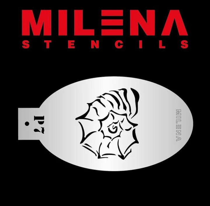 Milena Stencils - P7 Conch Shell