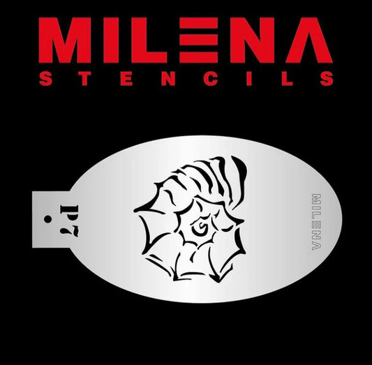 Milena Stencils - P7 Conch Shell