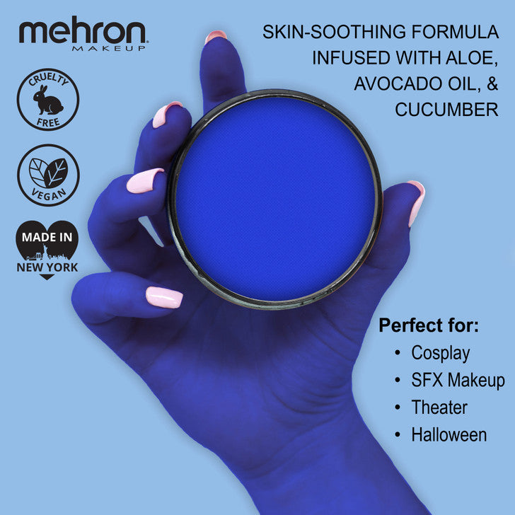 Mehron Paradise Lagoon Blue 800LAG