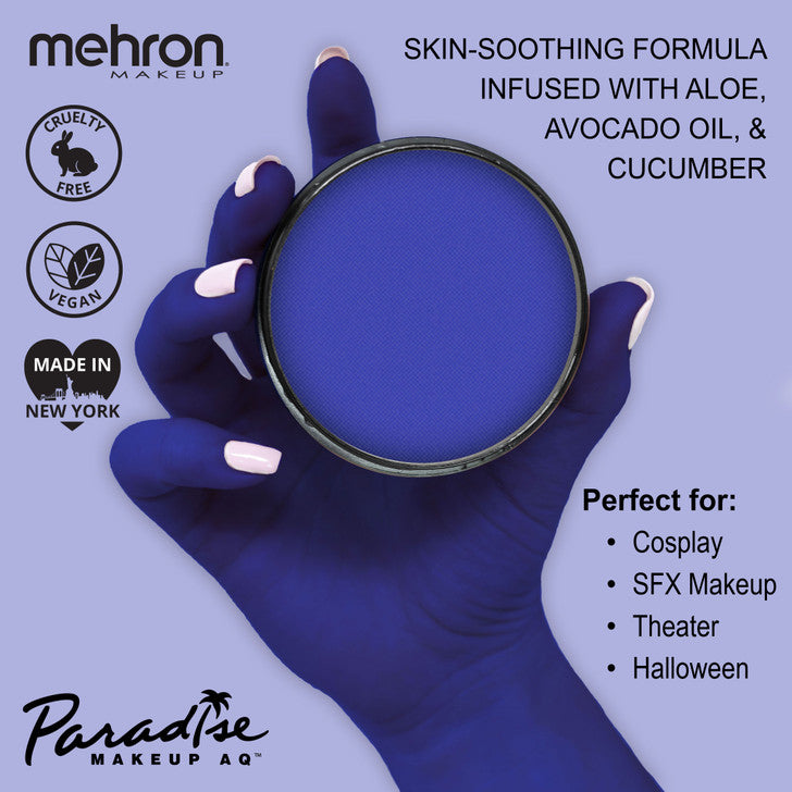 Mehron Paradise Dark Blue 800DBL