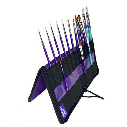 Art Factory Brush Wallet Purple 50 - NEW Design
