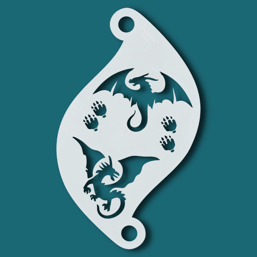 Superstar Stencil 77064 Dragons