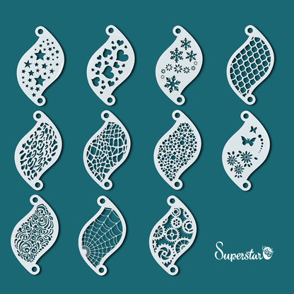 Superstar Stencil 77007 Bubble