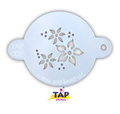 Jest Paint Stencil TAP 002 Flowers