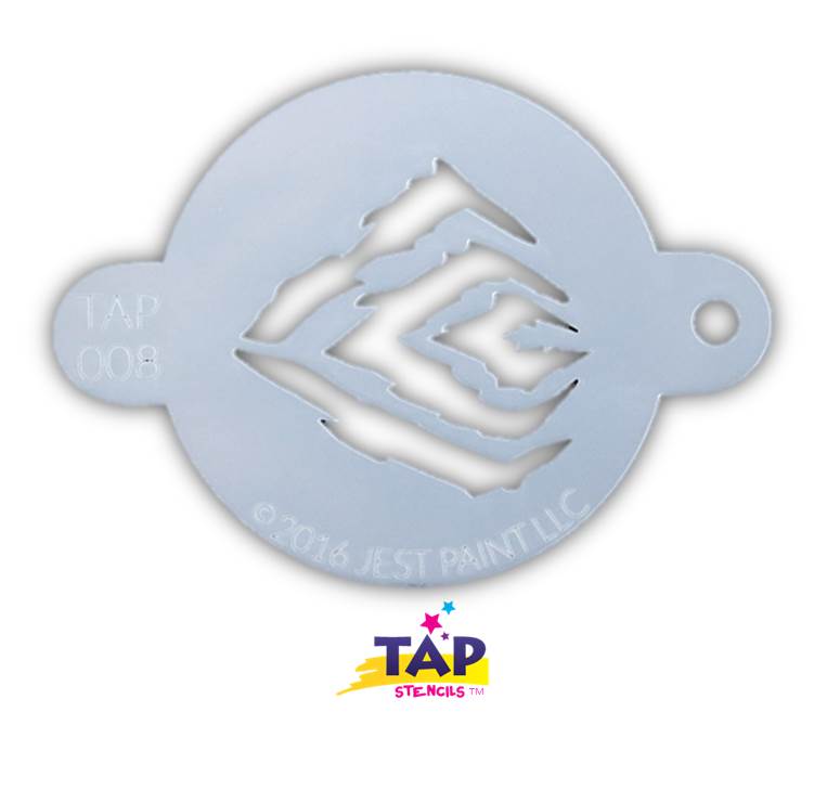 Jest Paint Stencil TAP 008 Tiger
