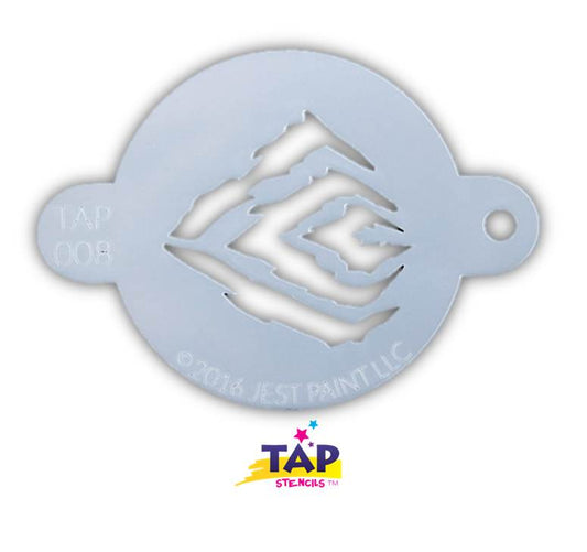 Jest Paint Stencil TAP 008 Tiger
