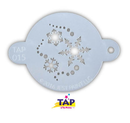 Jest Paint Stencil TAP 015 Snowflakes