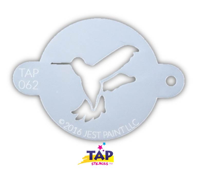 Jest Paint Stencil TAP 062 Hummingbird