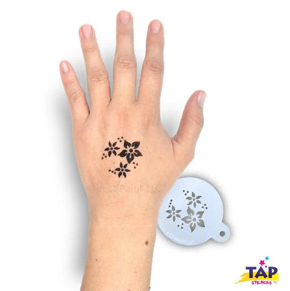 Jest Paint Stencil TAP 002 Flowers