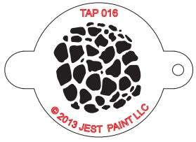 Jest Paint Stencil TAP 016 Organic Scales