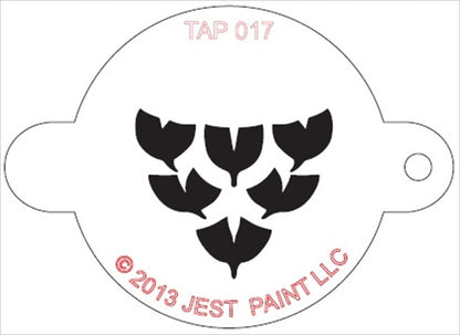 Jest Paint Stencil TAP 017 Dragon Scales