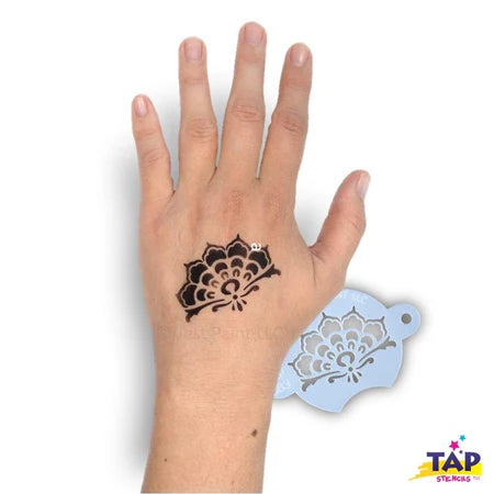 Jest Paint Stencil TAP 083 Henna Crown