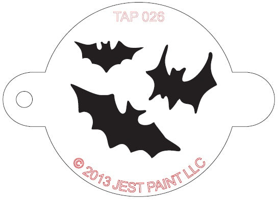 Jest Paint Stencil TAP 026 Bats