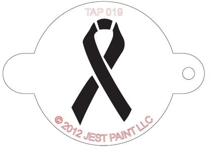 Jest Paint Stencil TAP 019 Awareness Ribbon