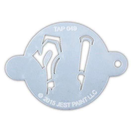 Jest Paint Stencil TAP 049 Graffiti Punctuation Marks