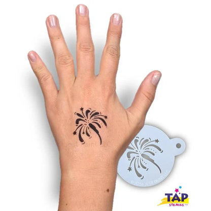 Jest Paint Stencil TAP 077 Fancy Fireworks