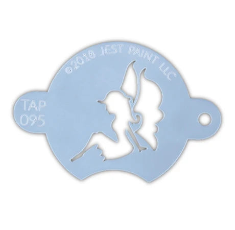 Jest Paint Stencil TAP 095 Sweet Sitting Fairy