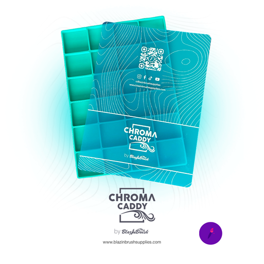 Chroma Caddy - Ultramarine (Teal/Blue)