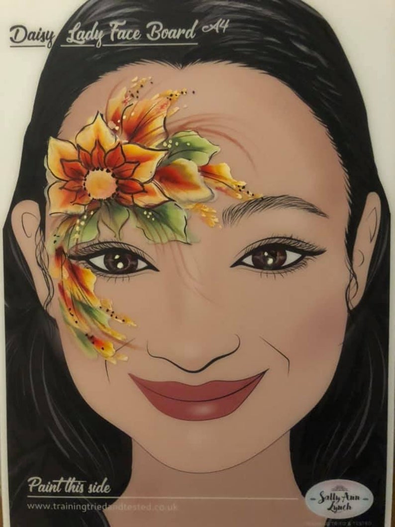 Sally-Ann Lynch Practice Board A4 Digital Daisy Lady