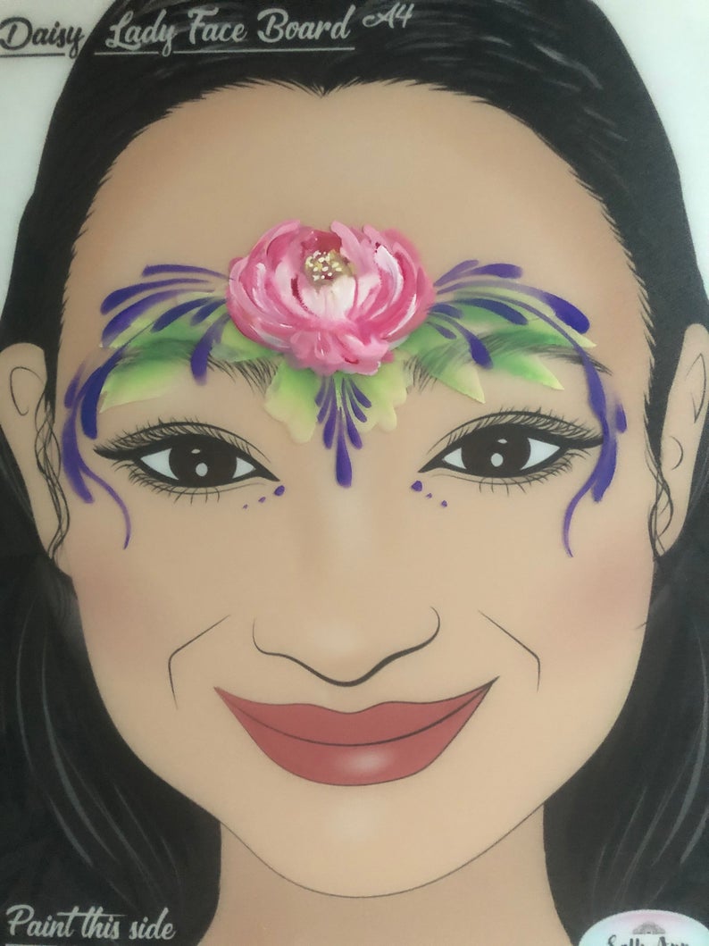Sally-Ann Lynch Practice Board A4 Digital Daisy Lady