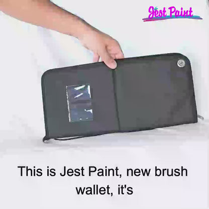 Jest Paint Ultimate Brush Wallet - All Black