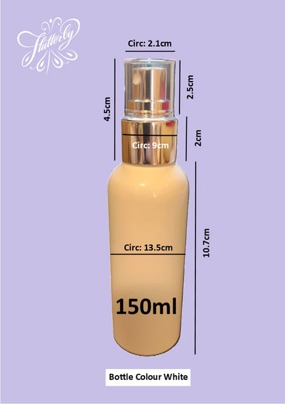 Spray Bottle 150ml -  White