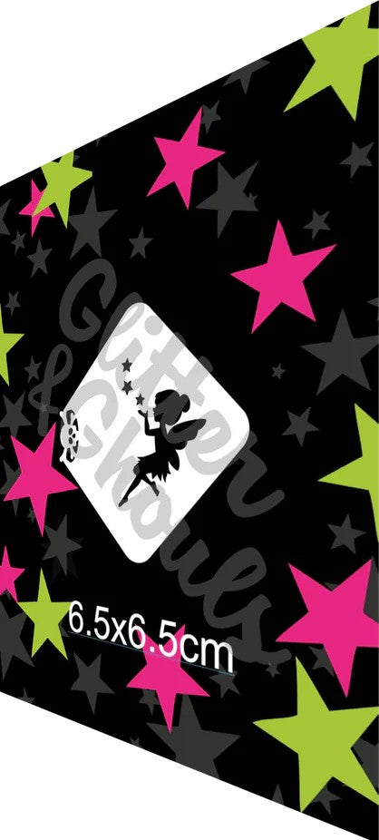 Glitter & Ghouls Stencil Fairy Sparkle 230