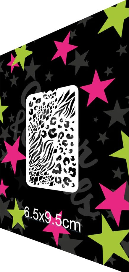 Glitter & Ghouls Stencil Wild Graffiti 391