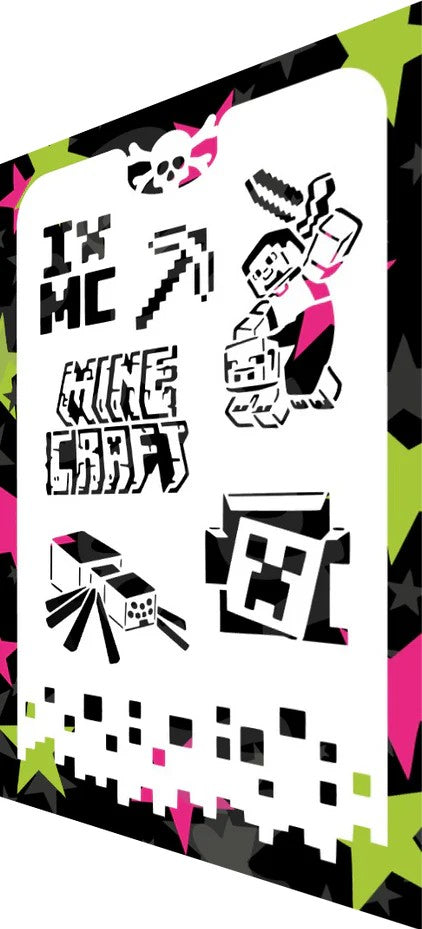 Glitter & Ghouls Stencil Mines & Craft 717