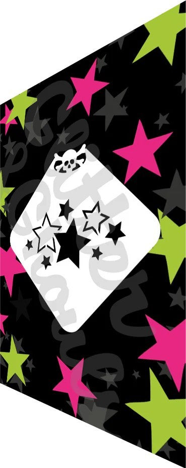 Glitter & Ghouls Stencil Twinkle Stars 755