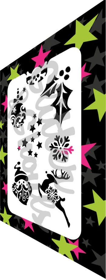 Glitter & Ghouls Stencil Christmas Fun 169