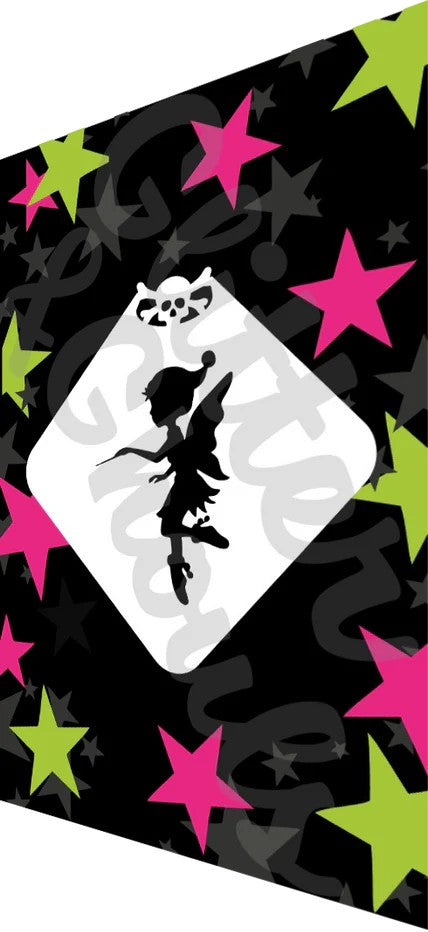 Glitter & Ghouls Stencil Elf/Pixie 639