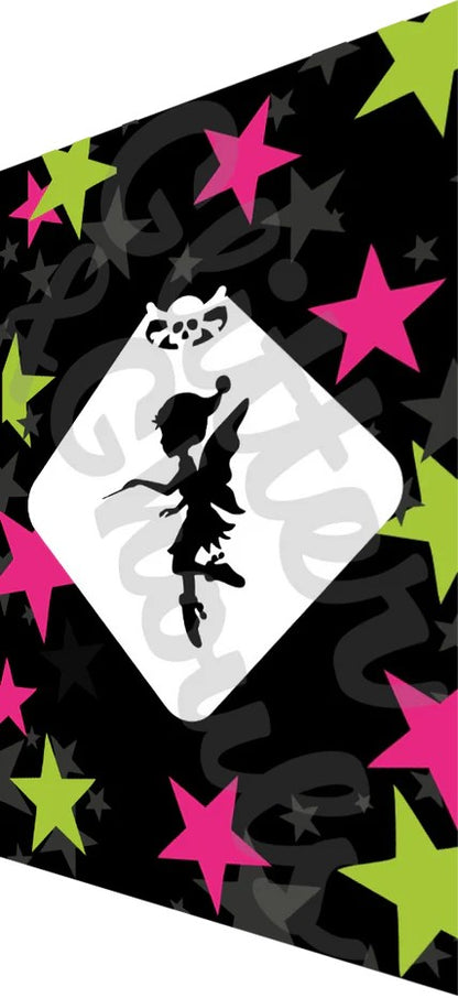 Glitter & Ghouls Stencil Elf/Pixie 639