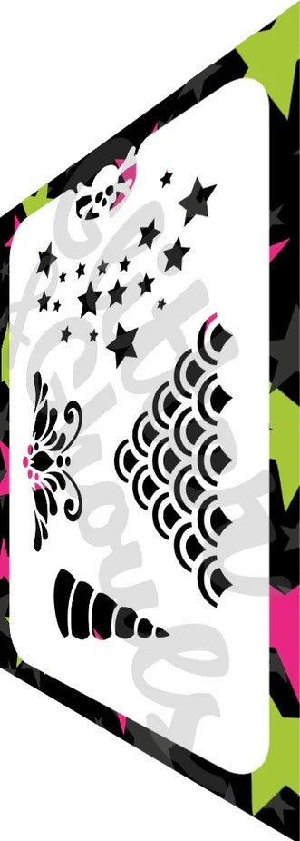 Glitter & Ghouls Stencil Essentials #2 603