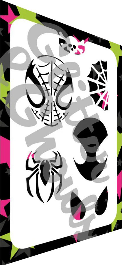 Glitter & Ghouls Stencil Spidey SBS 213